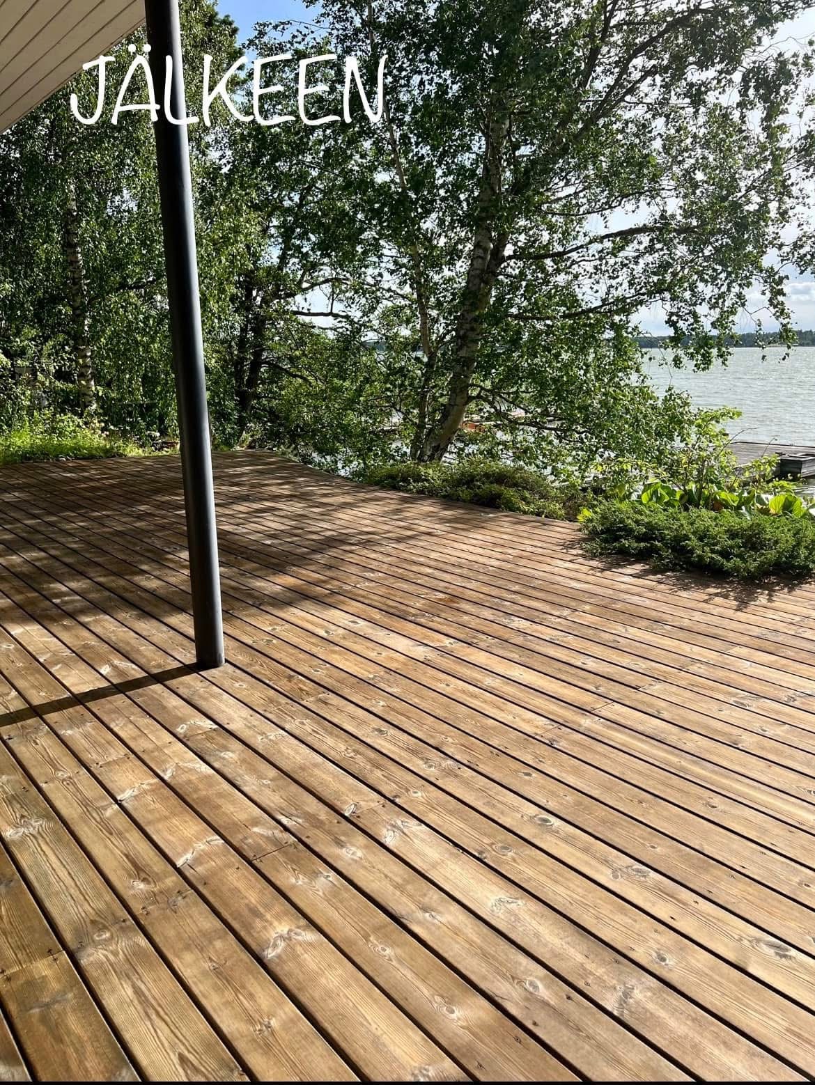 Öljytty terassi 2
